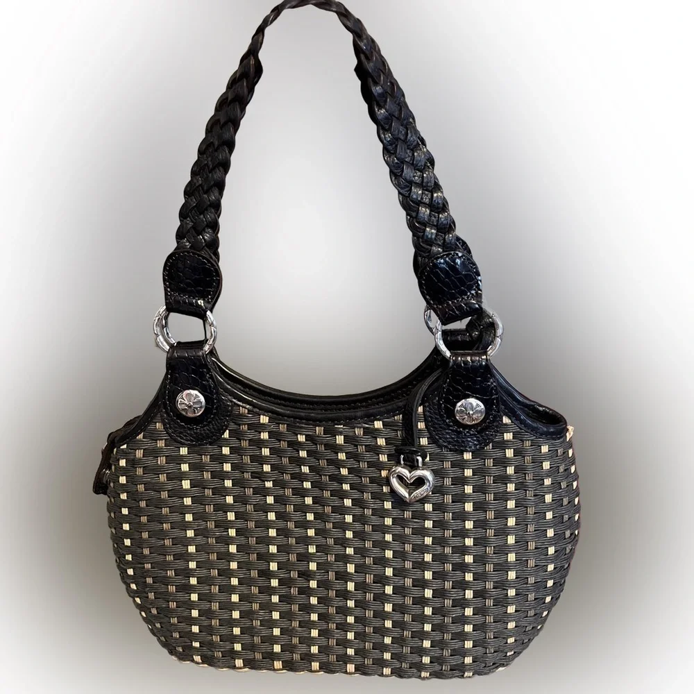 Brighton Woven Shoulder Bag Purse